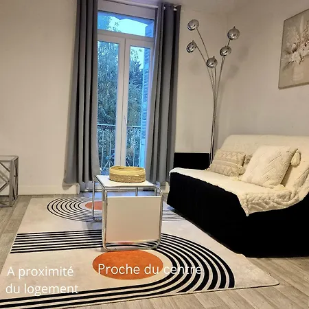 Апартаменты Le Cocon-t2-proche Du Centre-wifi